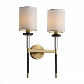 Бра ST-Luce BLACK+BRASS латунь арт. SL1404.301.02