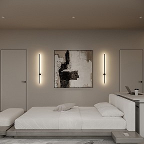 Бра Hesby Lighting Edge черный арт. HSBL_0226