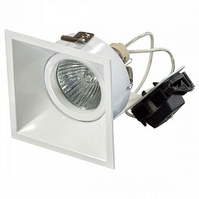 Встраиваемый светильник Lightstar Domino белый арт. 214506