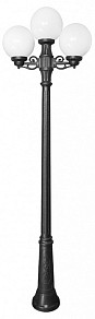 Фонарный столб Fumagalli Globe 250 черный арт. G25.157.S21.AYE27