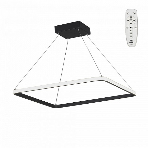 Подвесной светильник Vitaluce V2507DT черный арт. V2507DT-1/1S