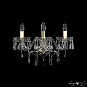 Бра Bohemia Ivele Crystal 1403 золото арт. 1403B/3/160/XL G