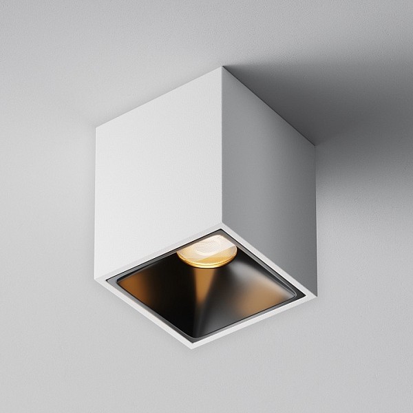 Накладной светильник Maytoni Technical Alfa LED белый арт. C065CL-8W2.7K-SQ-WB