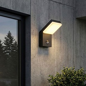 Накладной светильник Elektrostandard Sensor черный арт. 1541 TECHNO LED