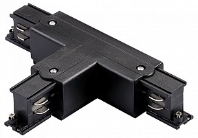 Соединитель для треков Lightstar Quattro черный арт. 504137-FRPSR