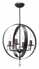 Люстра на штанге Vitaluce V4256 черный арт. V4256-1/4PL