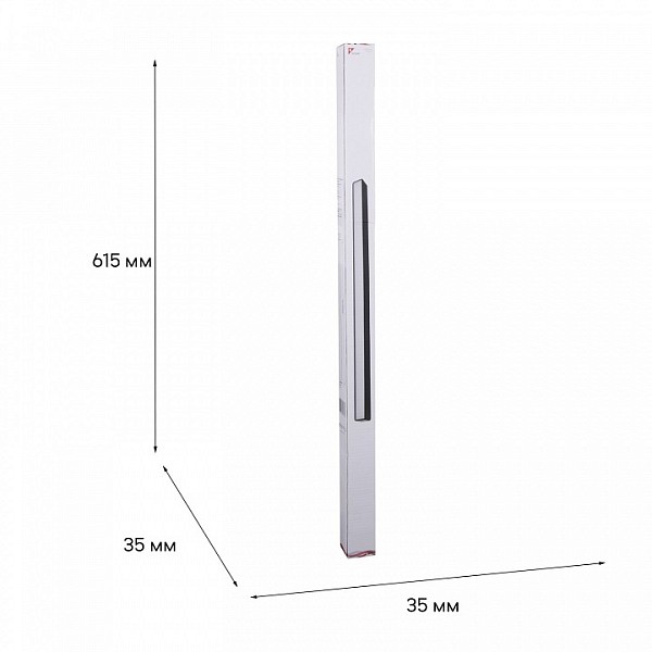 Накладной светильник Reluce  черный арт. 13003-9.3-001UR magnetic LED20W BK CCT+SMART