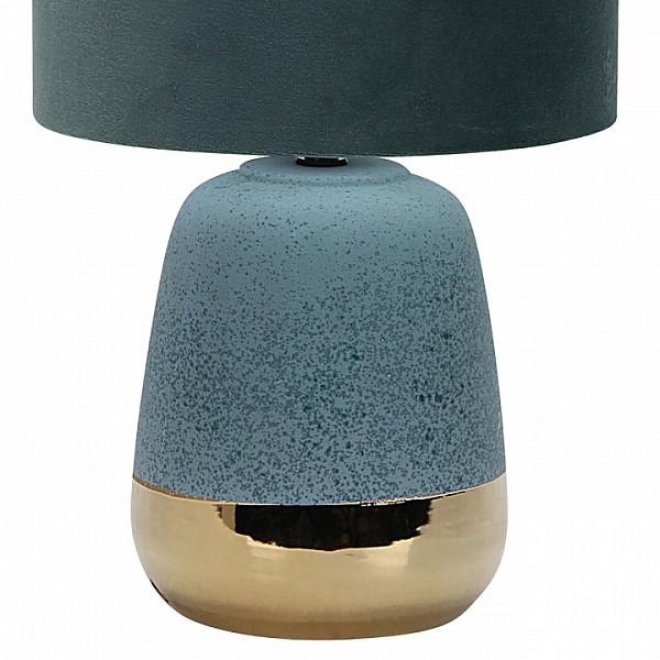 Настольная лампа декоративная Escada Hestia голубой арт. 10200/L Blue