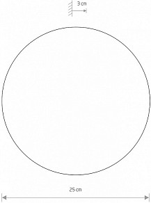 Накладной светильник Nowodvorski Ring Led M коричневый арт. 10352
