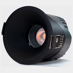 Встраиваемый светильник SWG RC черный арт. RC-D84-12-BL-WW65