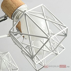 Люстра на штанге Imperiumloft Corf White белый арт. CORF-B01