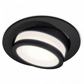 Встраиваемый светильник Ambrella Light XC черный арт. XC7652081