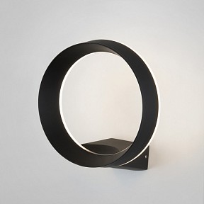 Светильник на штанге Elektrostandard Ring черный арт. 1710 TECHNO LED
