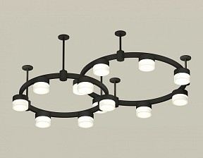 Подвесная люстра Ambrella Light XR черный арт. XR92221002