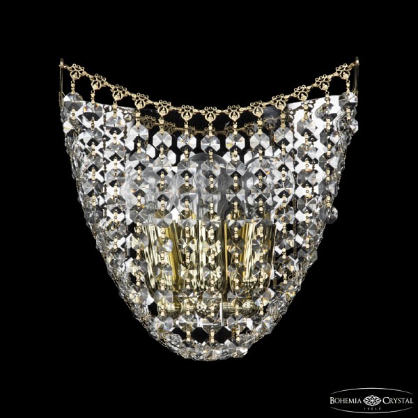 Бра Bohemia Ivele Crystal 7708 золото арт. 77081B/22 G