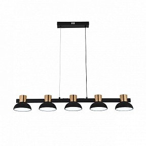 Подвесной светильник Indigo Traforo золото арт. 11059/5PL Black