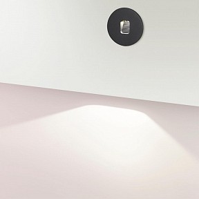 Встраиваемый светильник Odeon Light Vitty черный арт. 6651/1WL