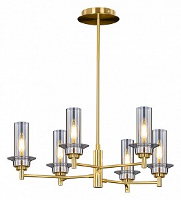 Люстра на штанге ILLUMICO  золото арт. IL5216-6PLS-24 HIGHBALL