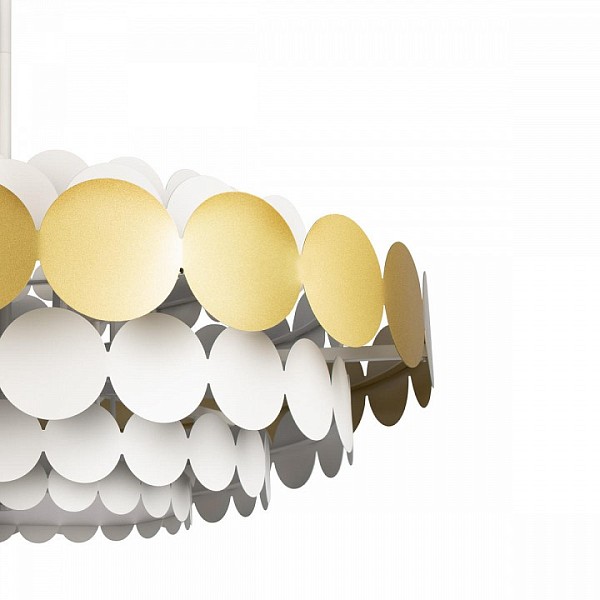 Люстра на штанге Loft it Juicy белый арт. 10310/M Gold