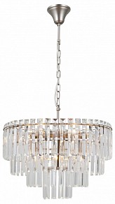 Подвесная люстра Moderli Crystal серый арт. V10738-9P