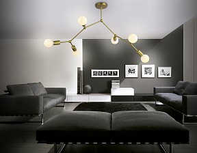Люстра на штанге Ambrella Light TR латунь арт. TR8038