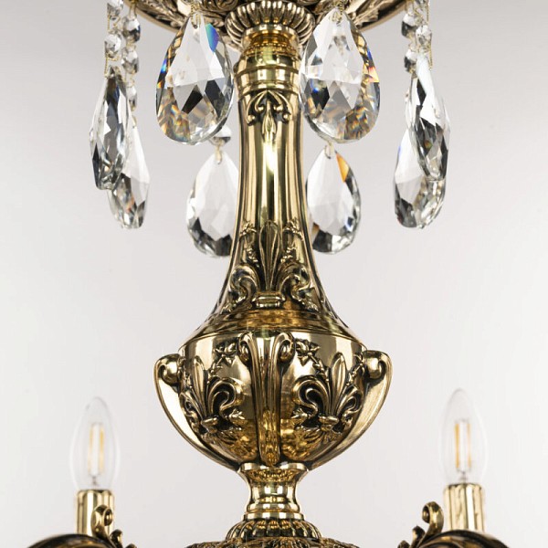 Подвесная люстра Bohemia Ivele Crystal AL7901 золото арт. AL79101/8/250 A GB