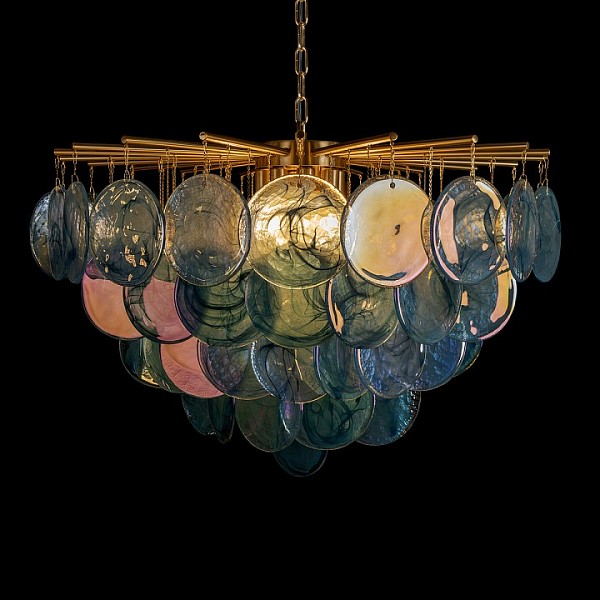 Подвесная люстра Loft it Lolly бронза арт. 10492/800 Blue