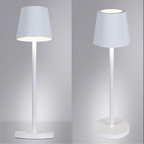Настольная лампа декоративная Arte Lamp Fuyue белый арт. A1616LT-1WH