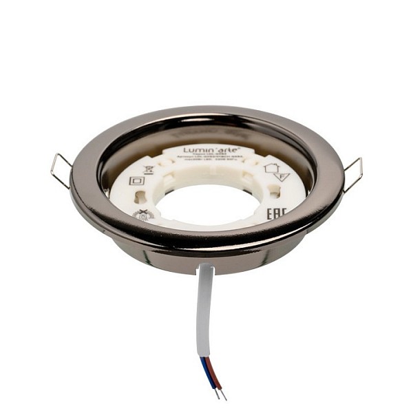 Встраиваемый светильник Luminarte LDL-GX53 хром арт. LDL-GX53/01BCH