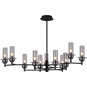 Люстра на штанге ILLUMICO IL2216 черный арт. IL2216-12PLS-24 HIGHBALL