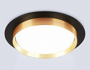 Встраиваемый светильник Ambrella Light TU черный арт. TU5020