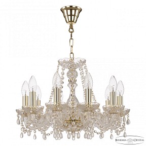 Подвесная люстра Bohemia Ivele Crystal 112 золото арт. 112/10/165 G V0300