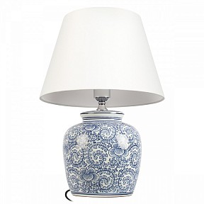 Настольная лампа декоративная Loft it Orchid белый арт. 10491T Blue