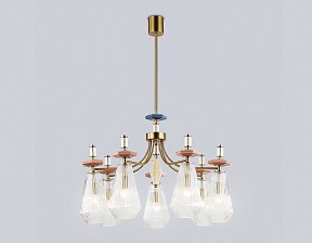 Люстра на штанге Ambrella Light LH латунь арт. LH53184