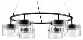 Подвесная люстра Lumion Natalina черный арт. 8232/6