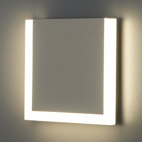 Накладной светильник Eurosvet Radiant белый арт. 40146/1 LED белый 10W