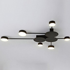 Потолочная люстра Kink Light Фирс черный арт. 2206D,19