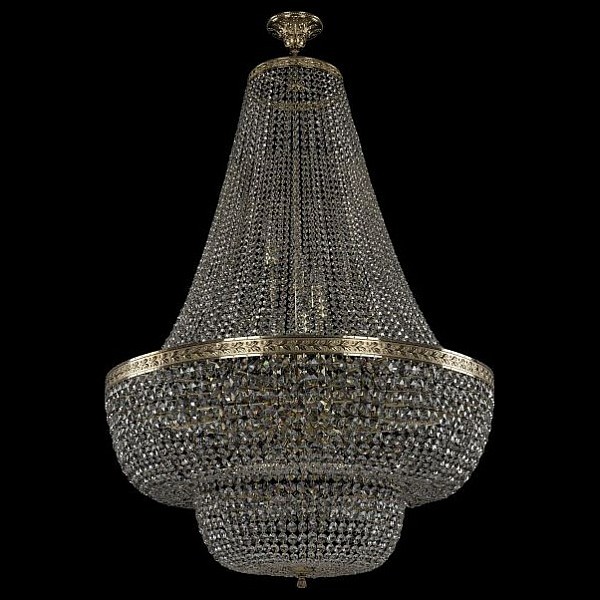 Светильник на штанге Bohemia Ivele Crystal 1910 золото арт. 19101/H2/90IV G