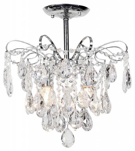 Люстра на штанге Escada Crown серый арт. 682/4PL Chrome