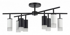 Люстра на штанге Lightstar Rullo черный арт. LR7283643741