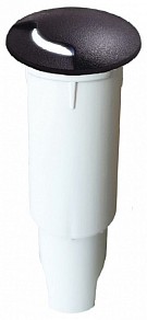 Грунтовый светильник Fumagalli Aldo черный арт. 1L1.000.000.AXZ1L