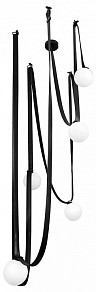 Подвесная люстра Kink Light Клиф черный арт. 07682-5,19