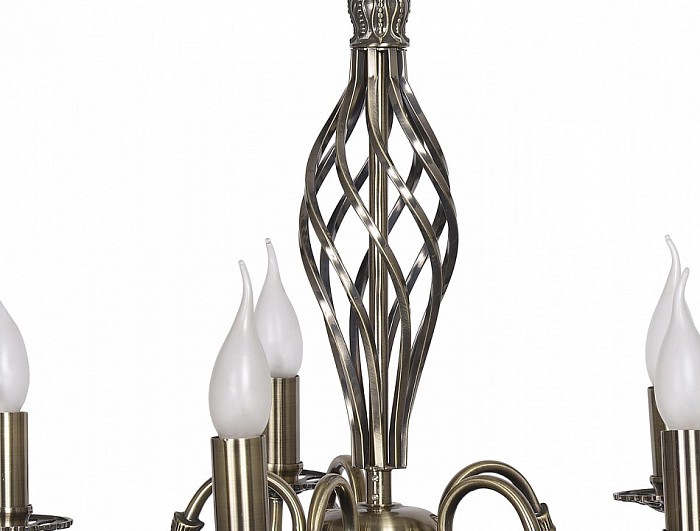 Подвесная люстра Arti Lampadari Tortora бронза арт. Tortora E 1.1.5 A