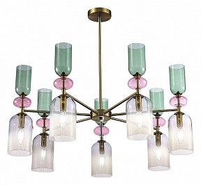 Люстра на штанге ST-Luce Gea желтый арт. SL2000.202.07