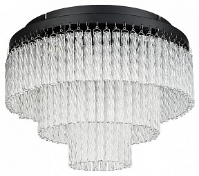 Потолочная люстра Lumion Spirals черный арт. 6576/11CR