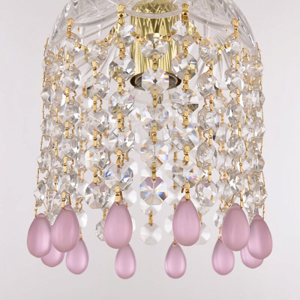 Подвесной светильник Bohemia Ivele Crystal 1478 золото арт. 14781P/13 G V7010