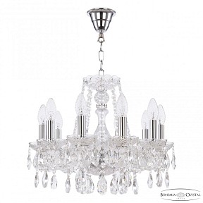 Подвесная люстра Bohemia Ivele Crystal 116 никель арт. 116/10/141 Ni