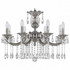 Подвесная люстра Bohemia Ivele Crystal 7208 металл арт. 72208/8/210 A Ni