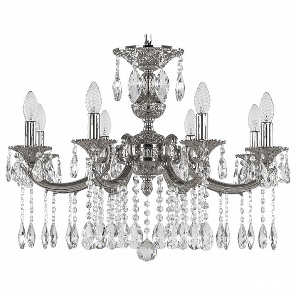 Подвесная люстра Bohemia Ivele Crystal 7208 металл арт. 72208/8/210 A Ni