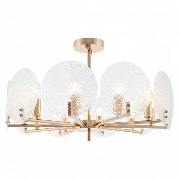 Люстра на штанге Arte Milano Sorrento-0409 золото арт. 370409/10/600 GD